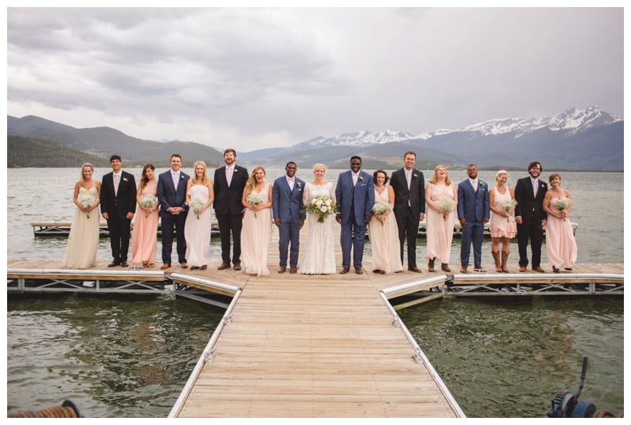 Lake Dillon Marina Wedding