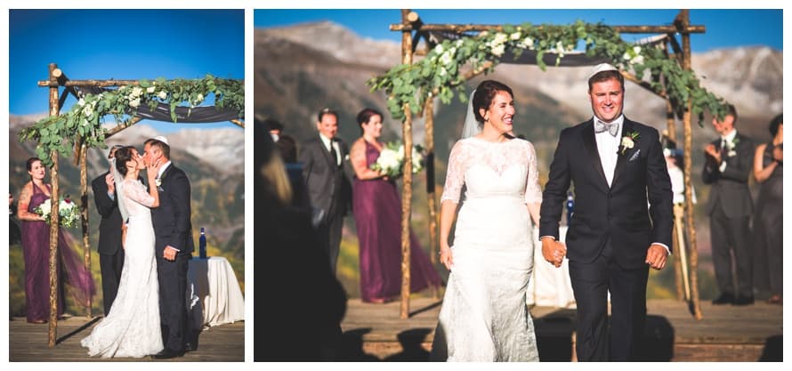 San Sophia Overlook Telluride Wedding