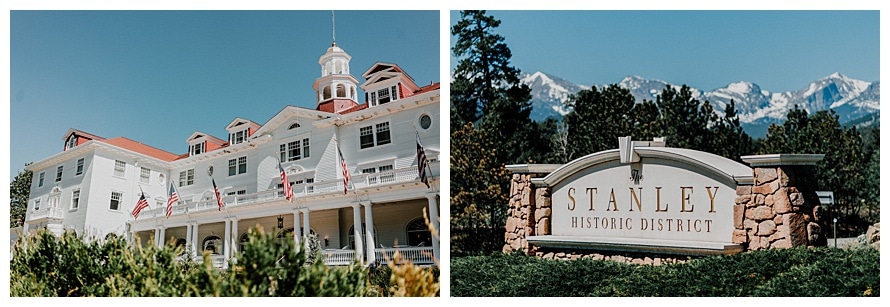 Stanley Hotel Wedding Estes Park Colorado