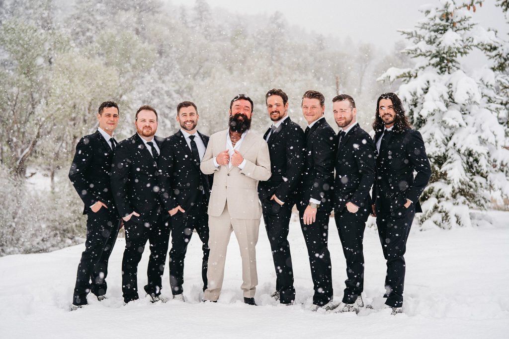 Mount Princeton Winter Wedding