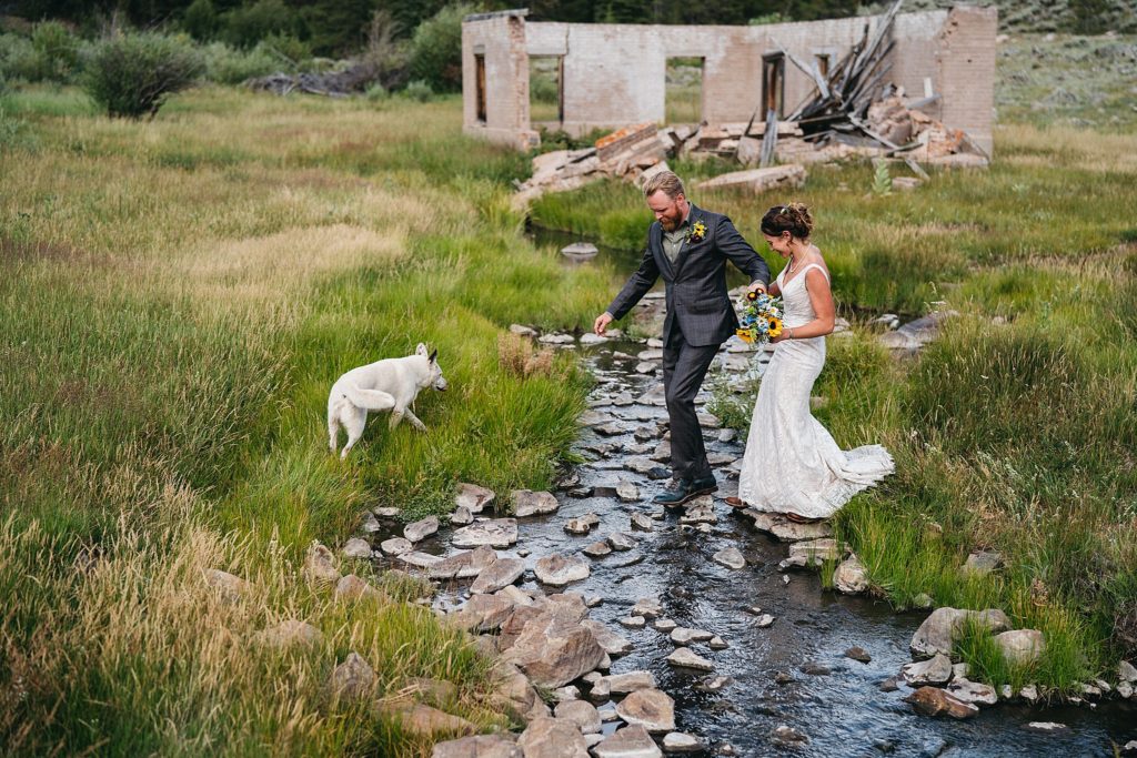 Private Hot Springs Elopement 
